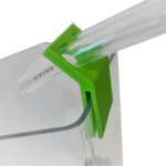 Slangenhouder t.b.v. slangen-reinigen