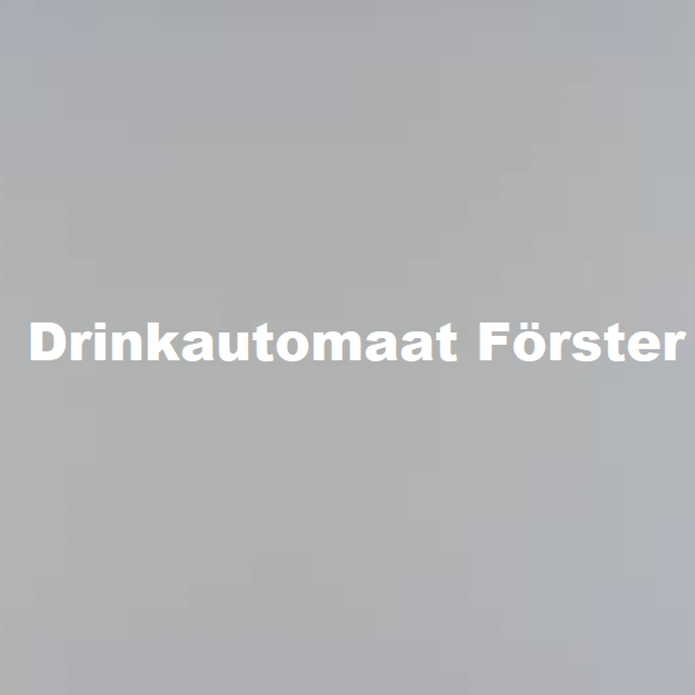 drinkautomaat forster
